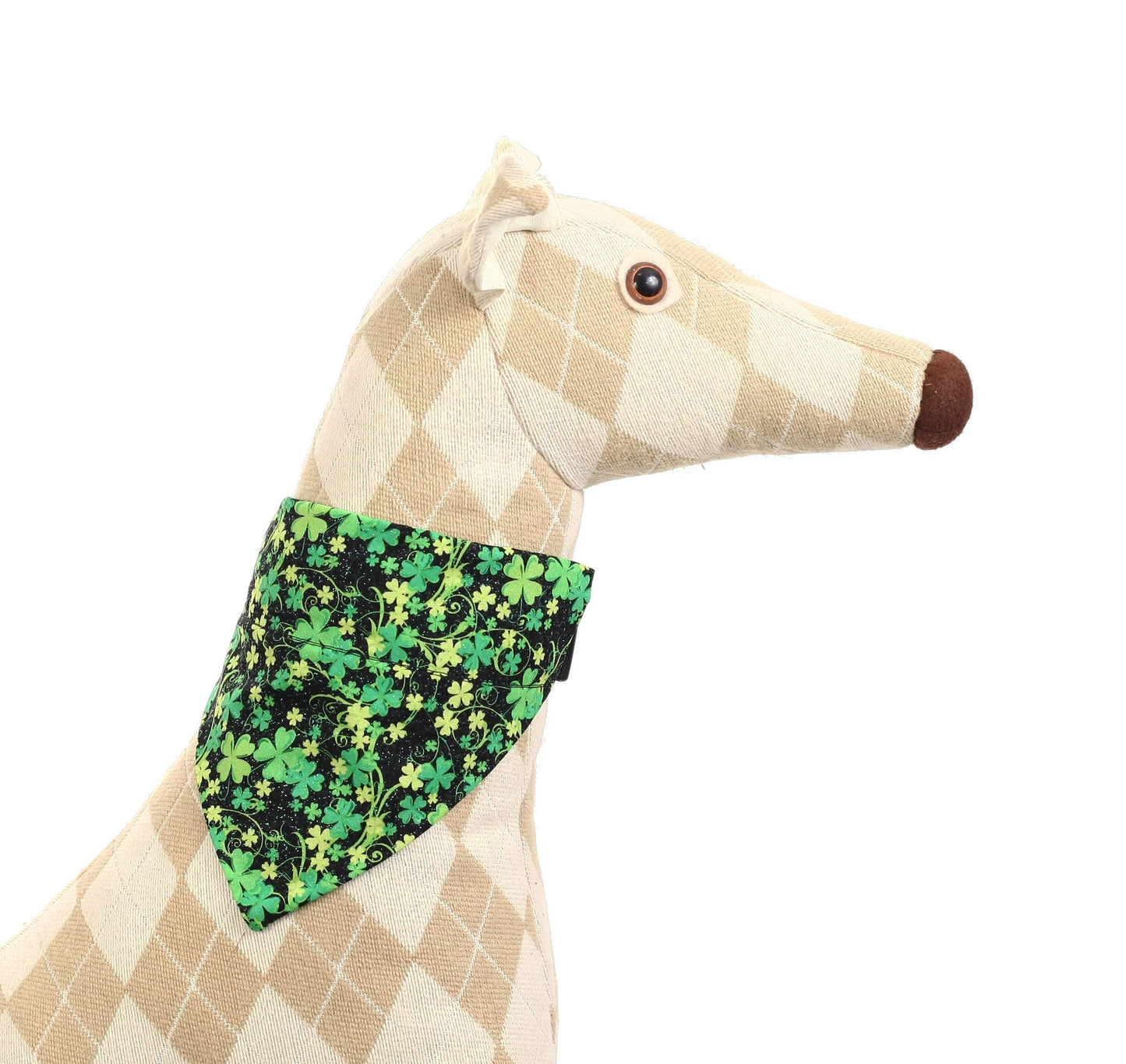 Shimmering Shamrocks Pet Scarf