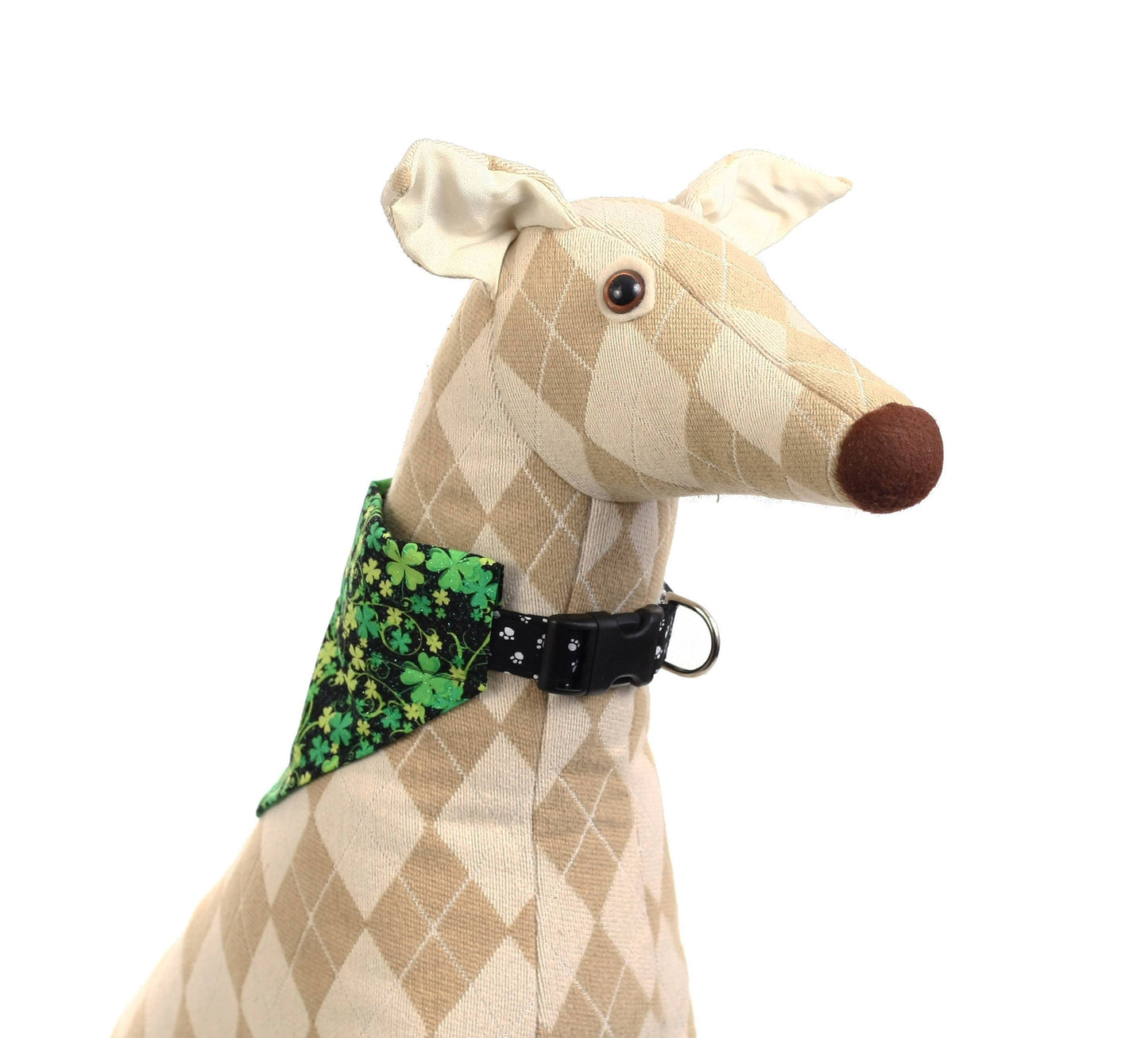 Shimmering Shamrocks Pet Scarf